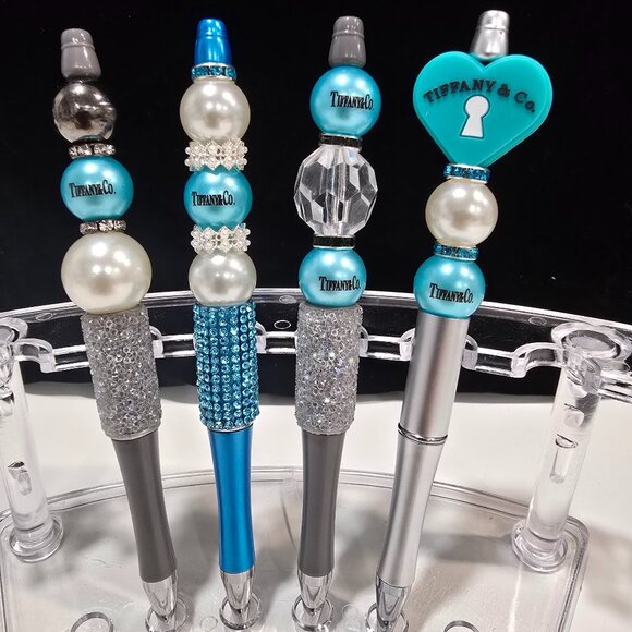 Pick-a-Pretty Pen w/Lux Fashion Inspired Bling Pens w/Ink Refill by PenGwensPosh - Picture 1 of 10